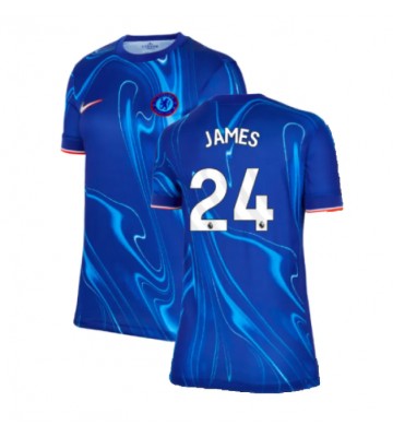 Chelsea Reece James #24 Hjemmebanetrøje Dame 2024-25 Kort ærmer